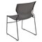 Flash Furniture Gray Plastic Stack Chair, PK5 5-RUT-438-GY-GG - alternate 3